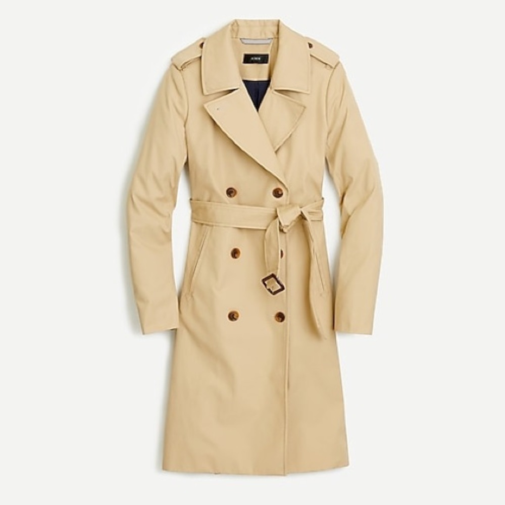 Jcrew 2011 Icon Trench Size 6 New (No tags)